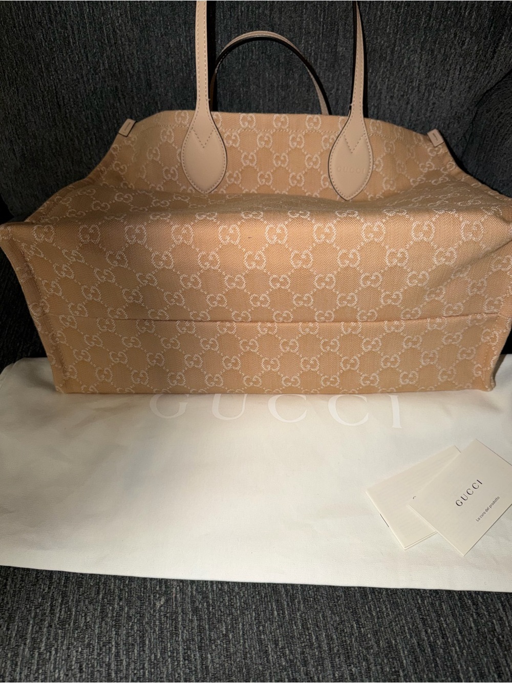 Gucci OPHIDIA LARGE TOTE BAG - Picture 2 of 14